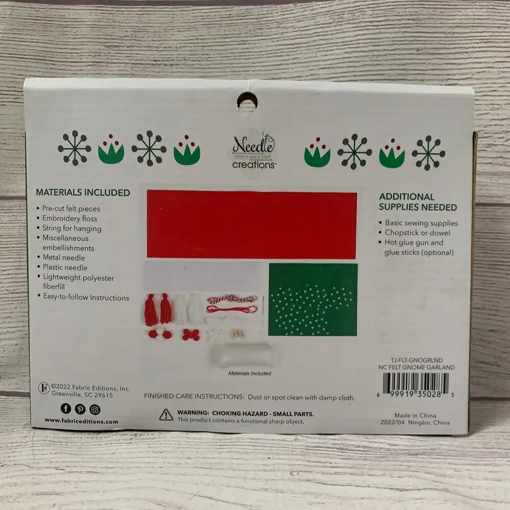 Needle Creations christmas gnome